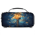 thumbnail image 1 of Herdesigns Singing Microphone Carrying Case for Nintendo Switch OLED Model 2021 & Switch 2017 with 20 Game Card Slots, Portable Travel Carry Case for Accessories and Console, 1 of 8