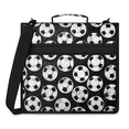 Herdesigns Soccer Zipper Binder with Shoulder Strap, Waterproof 1.5 ...