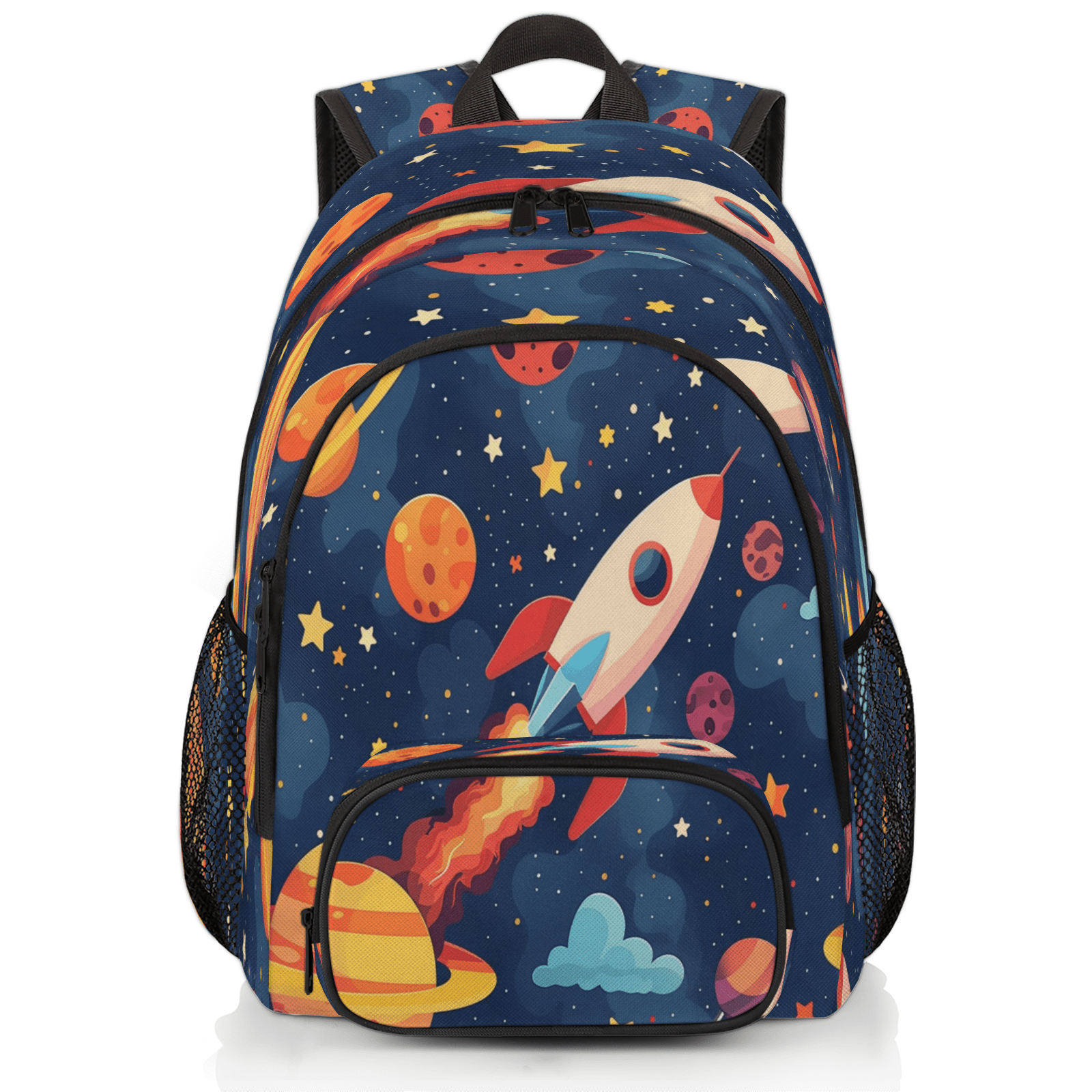 Herdesigns Space Cartoon Planet Laptop Backpack for Women Men, Work ...