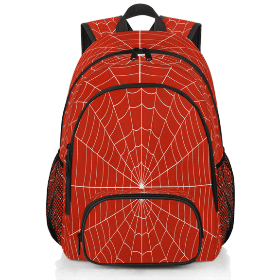 Herdesigns Spiders Web Laptop Backpack for Women Men, Work Computer Backpacks, 18.3 Inch Large Computer Nurse Teacher Bags Travel Casual Daypack