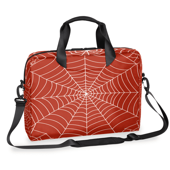 Herdesigns Spiders Web Laptop Bag for Women Men, Computer Case Briefcase Messenger Bags, 15-15.6 inch Laptop Sleeve Shoulder Bag