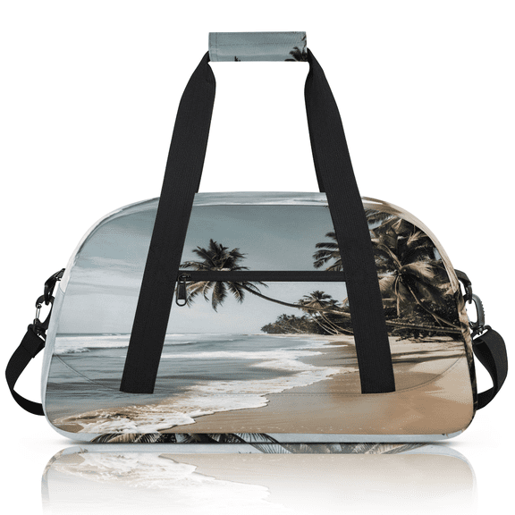 Herdesigns Sports Duffle Bags Travel Duffle Bag Gym Bag Beach Hawaiian Palm Trees Weekender Travel Bag Waterproof Overnight Bag Carry On Travel Tote Bag Dance Bags