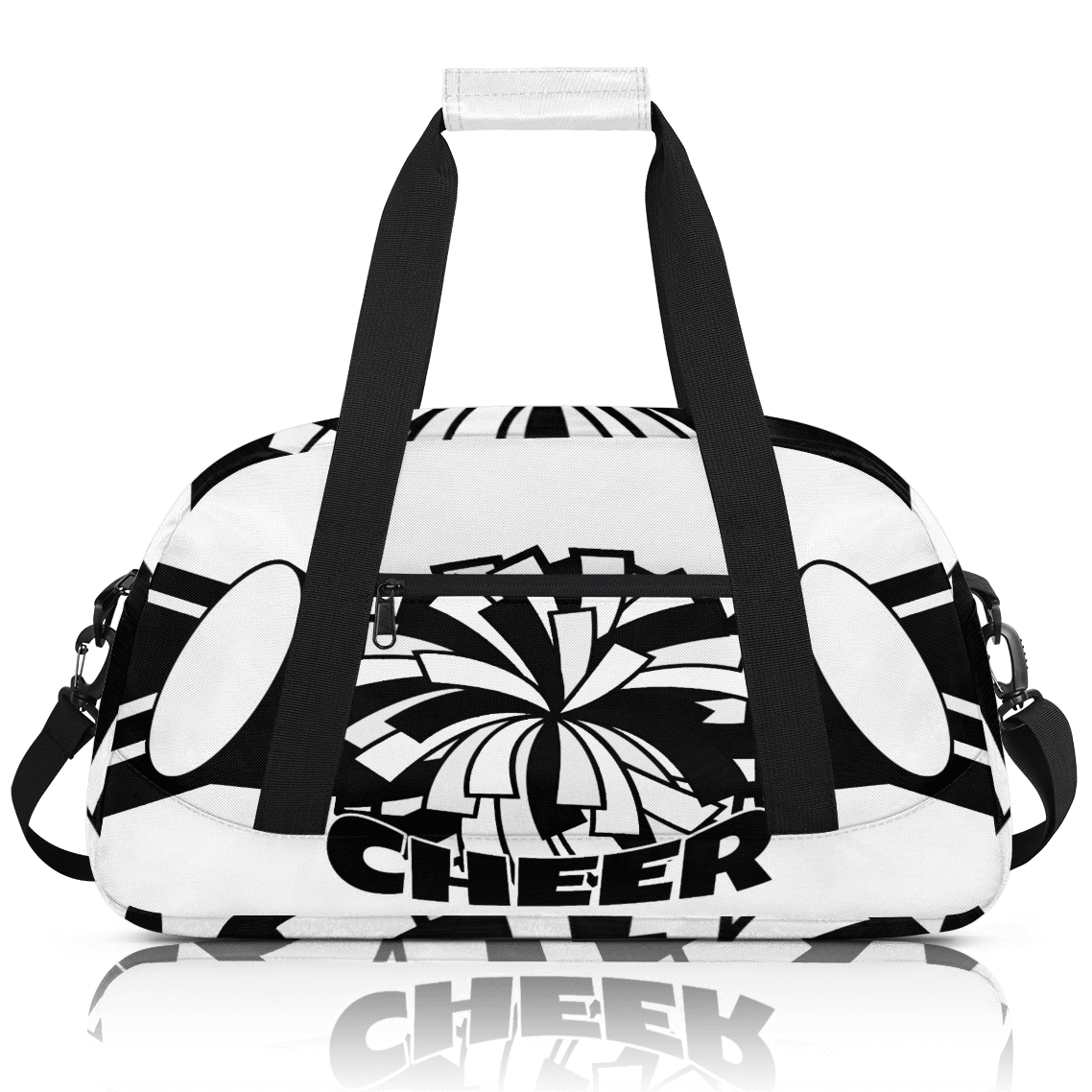Herdesigns Sports Duffle Bags Travel Duffle Bag Gym Bag Cheerleading Weekender Travel Bag Waterproof Overnight Bag Carry On Travel Tote Bag Dance Bags