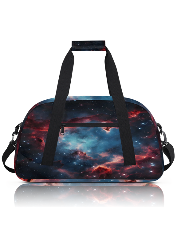 Sports Duffle Bags Travel Duffle Bag Gym Bag Galaxy Star Outer Space Weekender Travel Bag Waterproof Overnight Bag Carry On Travel Tote Bag Dance Bags