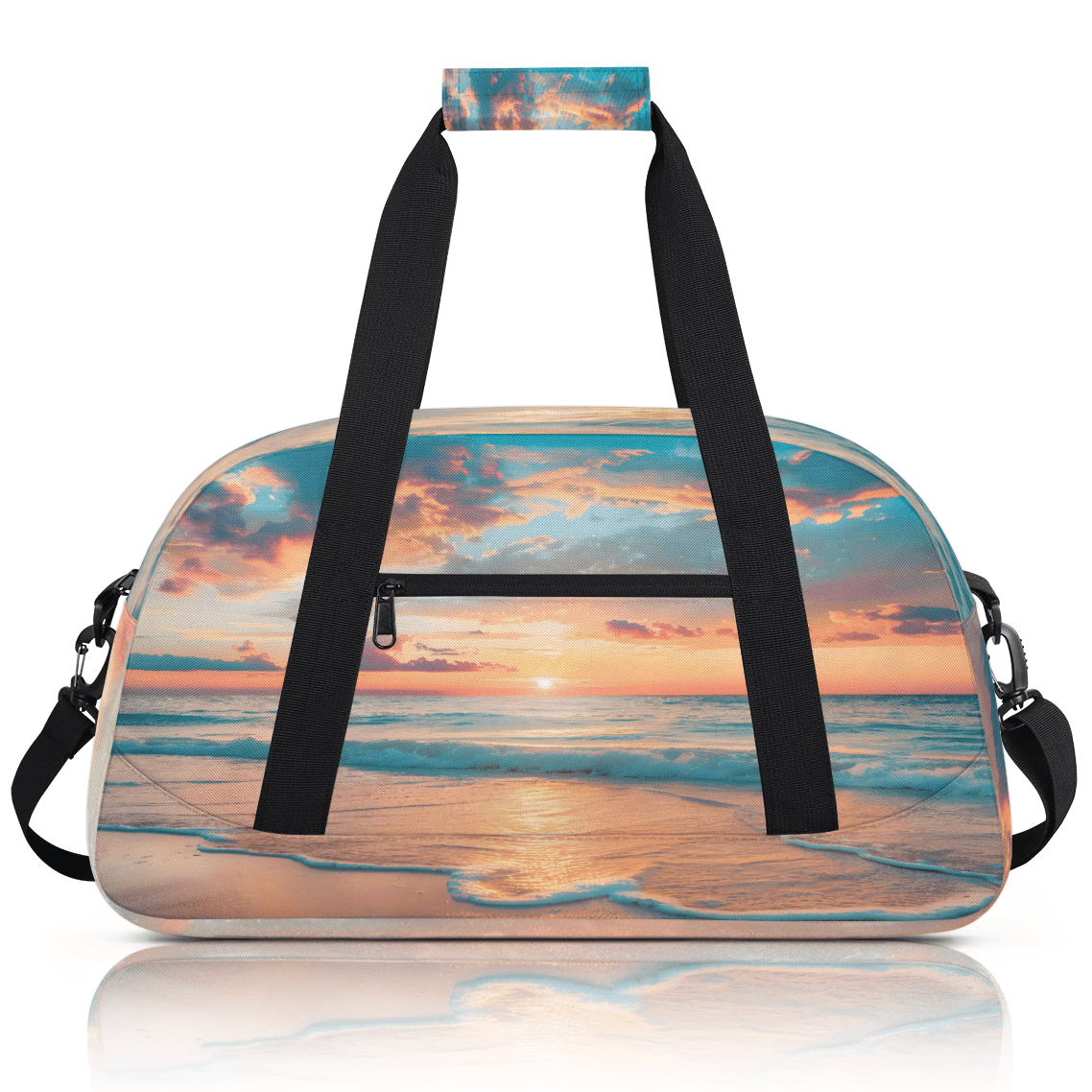 Herdesigns Sports Duffle Bags Travel Duffle Bag Gym Bag Ocean Beach ...