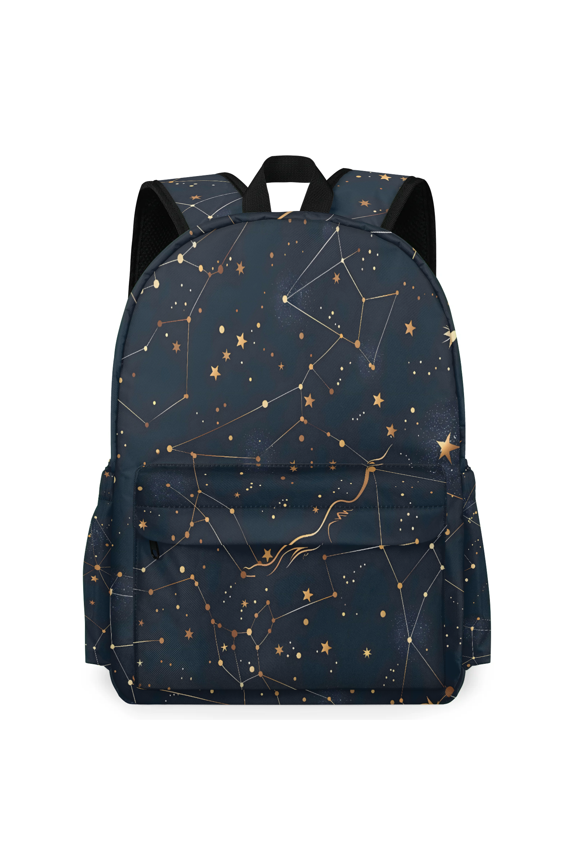 Starry Universe Constellation Galaxy Space Backpack for Men Women Large Capacity Laptop Backpack Casual Daypack for Work Travel