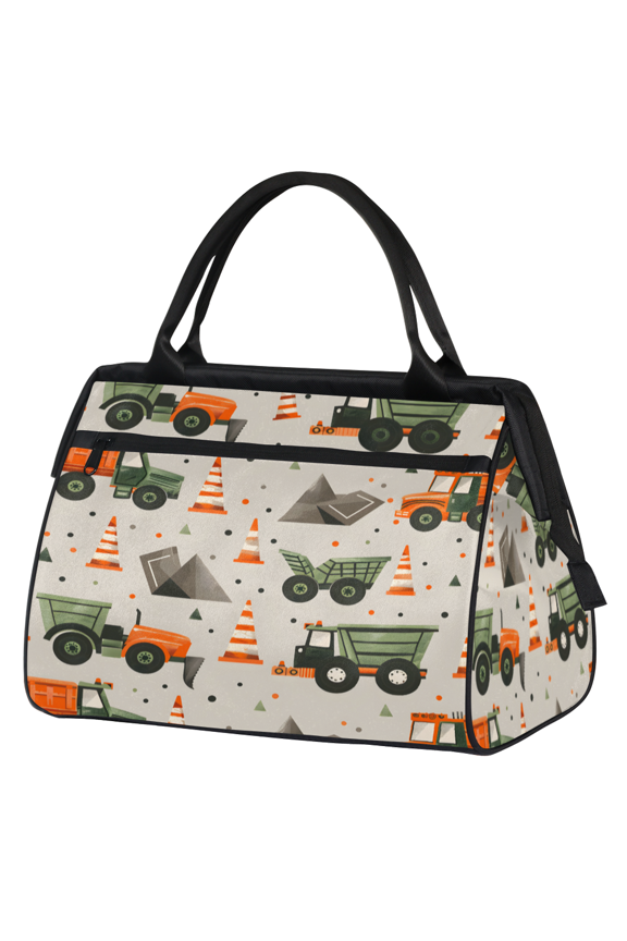 Truck Car Overnight Weekender Bag for Women Men Green Carry On Overnight Travel Duffle Bag Labor Delivery Bag for Hospital