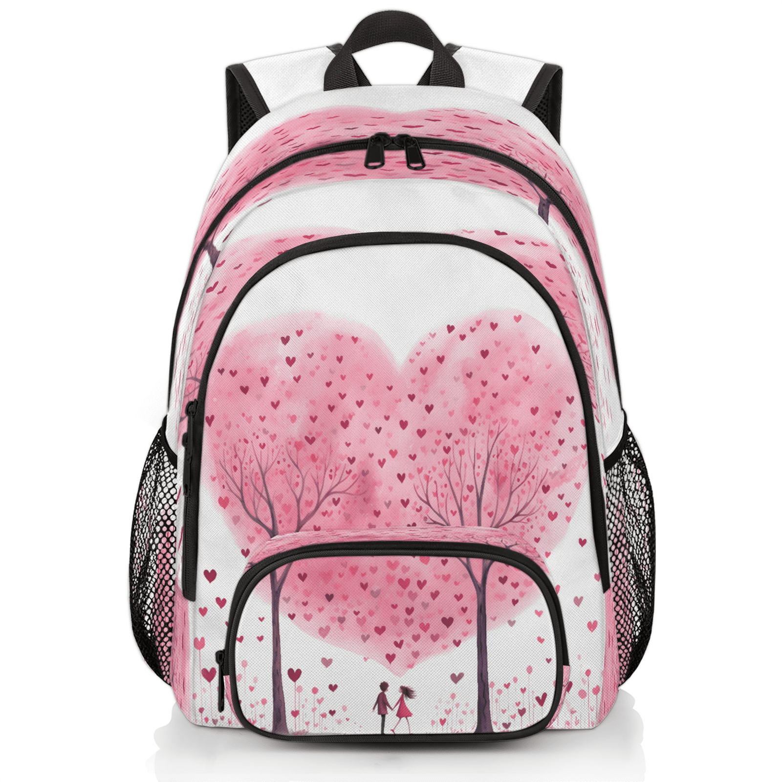 Herdesigns Valentine's Day Love Tree Laptop Backpack for Women Men, 18. ...