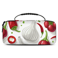 thumbnail image 1 of Herdesigns Vegetable Carry Case Compatible with Nintendo Switch 2, with 20 Game Card Slots, Pepper Portable Travel Carrying Case Pouch for Accessories & Games, 1 of 8