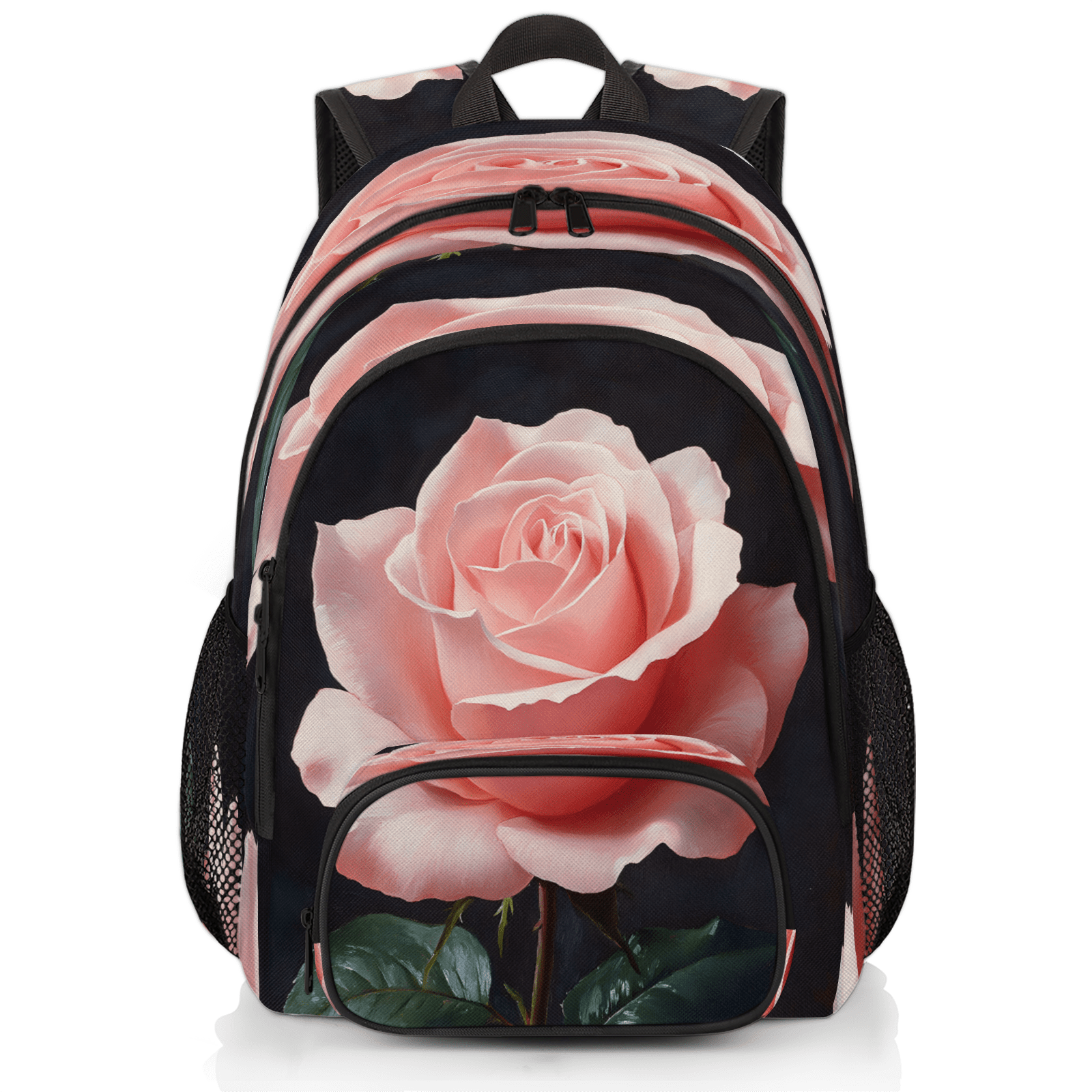 Herdesigns Vintage Floral Laptop Backpack for Women Men, 18.3 Inch Work ...
