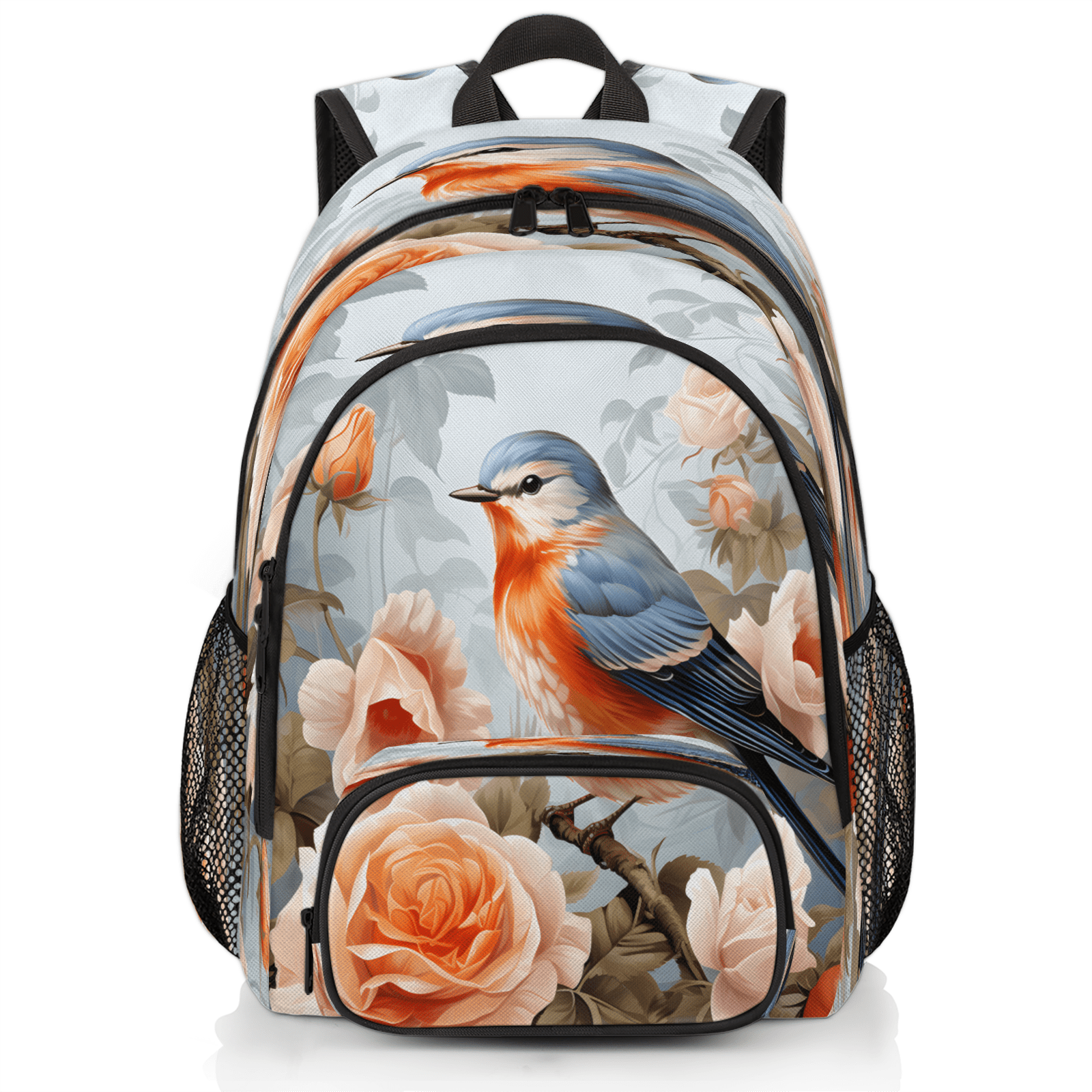 Herdesigns Farm Rooster Laptop Backpack for Women Men, 18.3  display picture 1