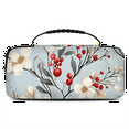 thumbnail image 1 of Herdesigns Vintage Flower Carry Case Compatible with Nintendo Switch 2, with 20 Game Card Slots, Fruit Floral Portable Travel Carrying Case Pouch for Accessories & Games, 1 of 8