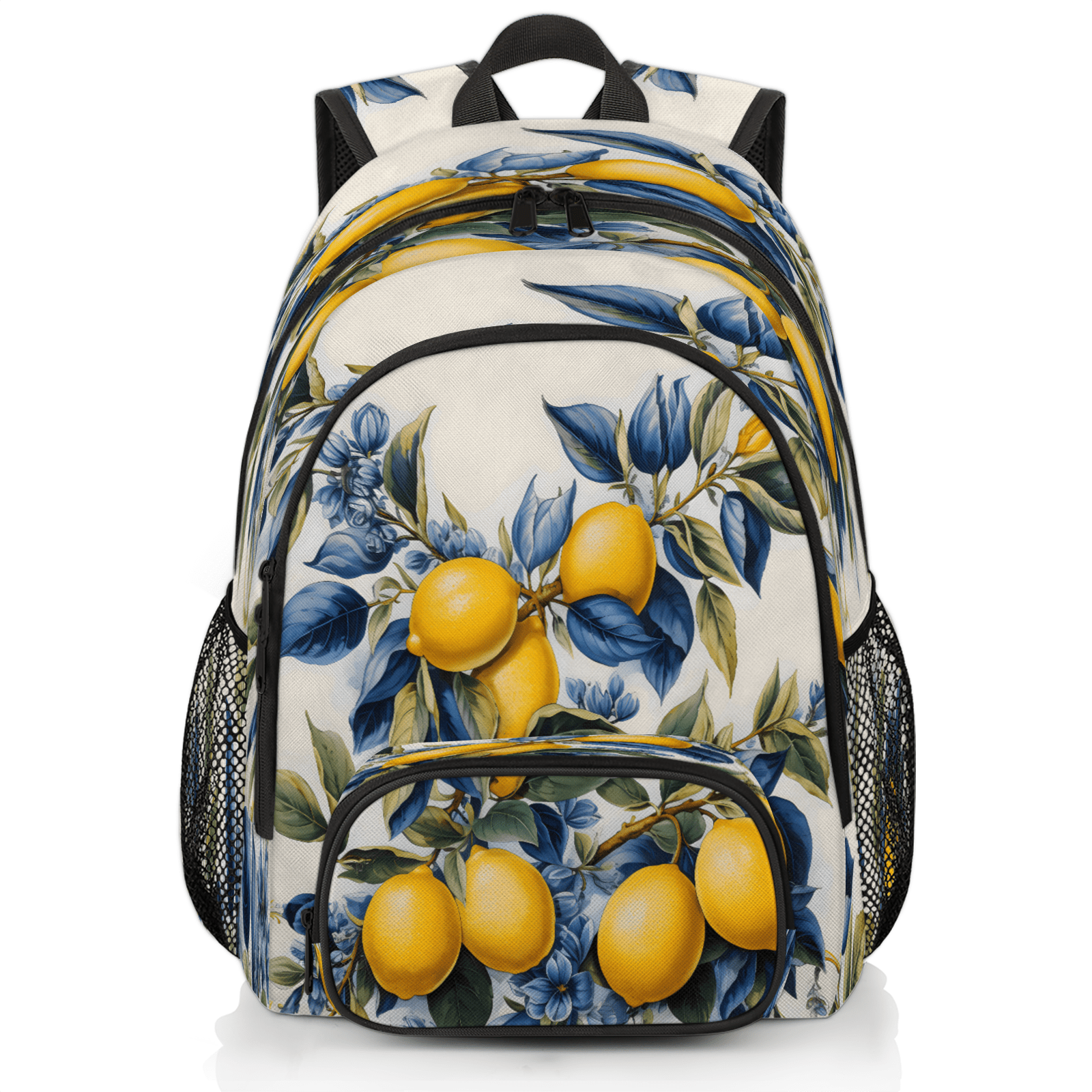 Herdesigns Vintage Lemon Laptop Backpack for Women Men, 18.3 Inch Large ...