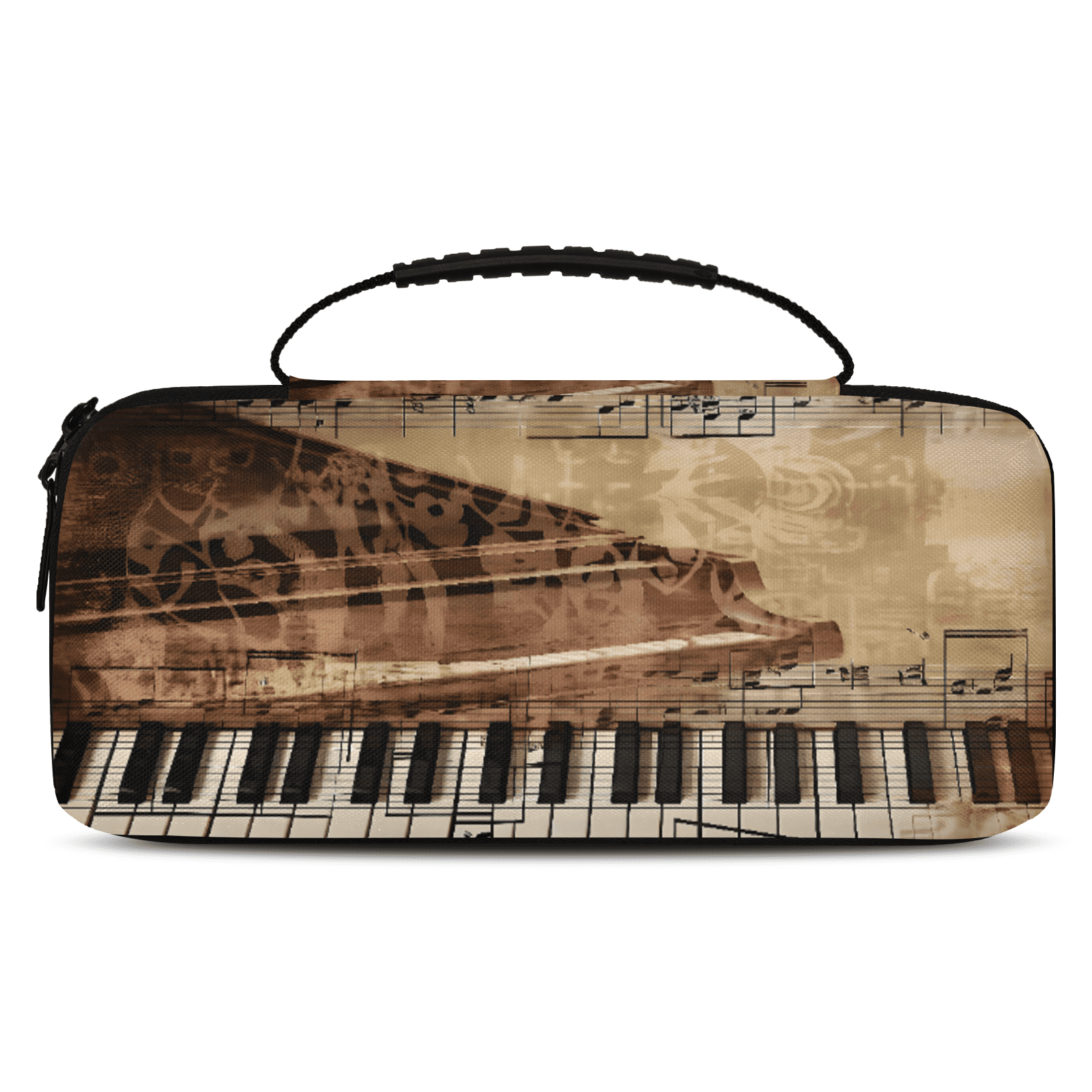 Herdesigns Vintage Piano Key Music Theme Carrying Case for Nintendo ...