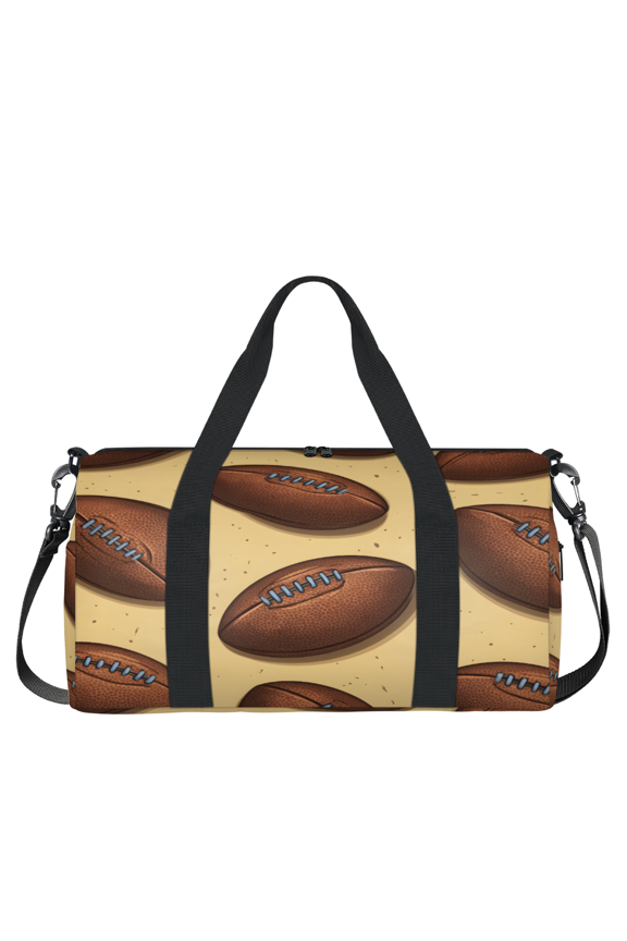 Vintage Rugby Gym Bag for Women, Duffle Bag for Travel Sport, American Football Lightweight Waterproof Carry on Weekender Dance Yoga Workout Bags
