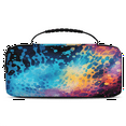 thumbnail image 1 of Herdesigns Watercolor Design Carry Case Compatible with Nintendo Switch 2017 & Oled 2021, with 20 Game Card Slots, Abstract Portable Travel Carrying Case Pouch for Accessories & Games, 1 of 8