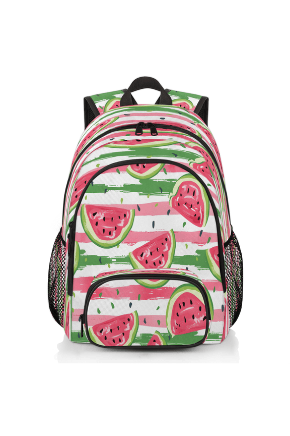 Watermelon Laptop Backpack for Women Men, Work Computer Backpacks, 18.3 Inch Large Computer Nurse Teacher Bags Travel Casual Daypack