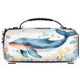 thumbnail image 1 of Herdesigns Whale Carry Case Compatible with Nintendo Switch 2017 & Oled 2021, with 20 Game Card Slots, Fish Portable Travel Carrying Case Pouch for Accessories & Games, 1 of 8