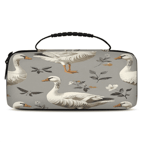 Herdesigns Wild Duck Carry Case Compatible with Nintendo Switch 2, with 20 Game Card Slots, Animal Portable Travel Carrying Case Pouch for Accessories & Games