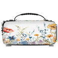 thumbnail image 1 of Herdesigns Wildflowers Carrying Case for Nintendo Switch OLED Model 2021 & Switch 2017 with 20 Game Card Slots, Portable Travel Carry Case for Accessories and Console, 1 of 8