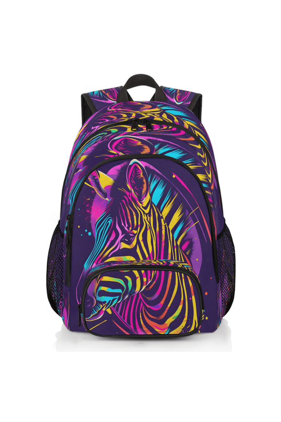 Zebra Laptop Backpack for Women Men, Work Computer Backpacks, 18.3 Inch Large Computer Nurse Teacher Bags Travel Casual Daypack