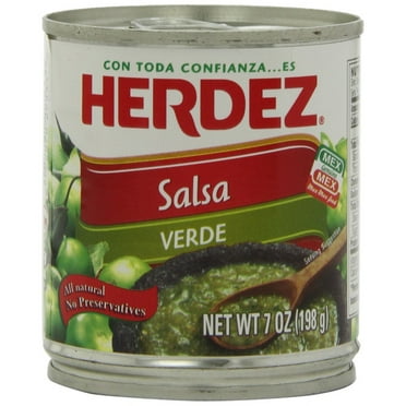 Herdez Green Salsa Verde 7-Ounce Cans (Pack of 8)
