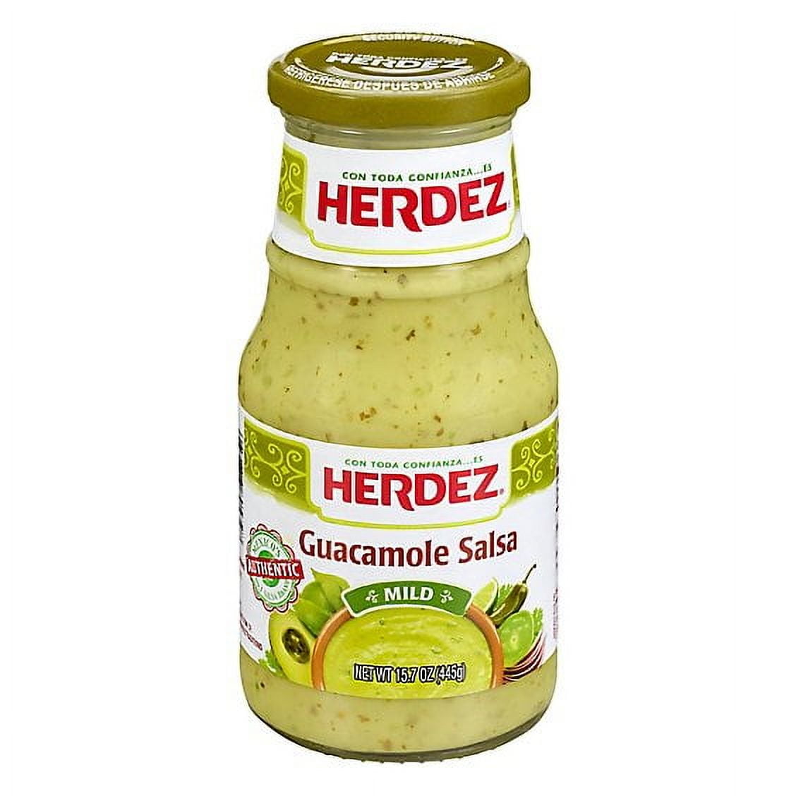 Herdez Guacamole Salsa Mild - 15.7 Fl. Oz.