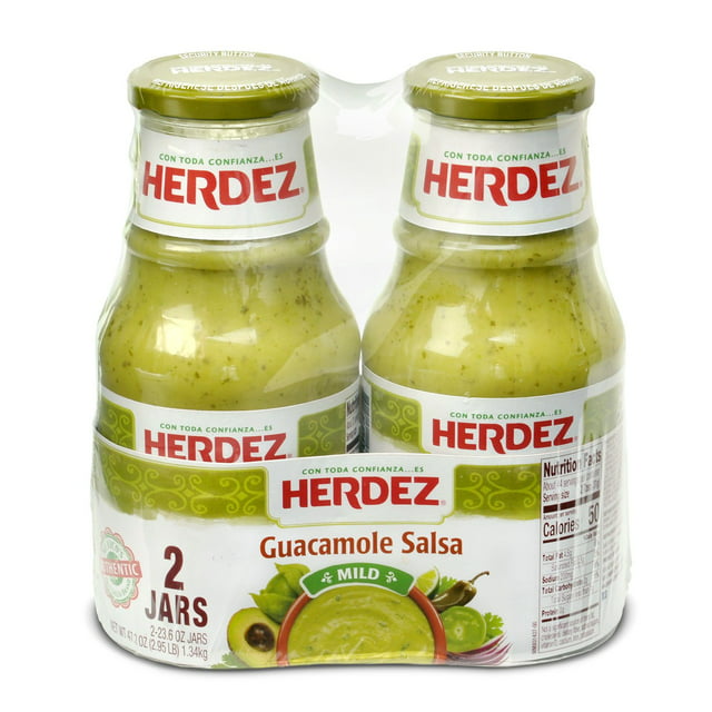 Herdez Guacamole Salsa, Mild (23.6 Ounce, 2 Count)