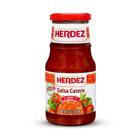 Herdez Hot Salsa 16oz (Pack of 20)