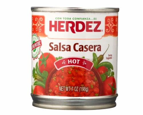 Herdez Hot Salsa Casera 7 oz - Pack of 2
