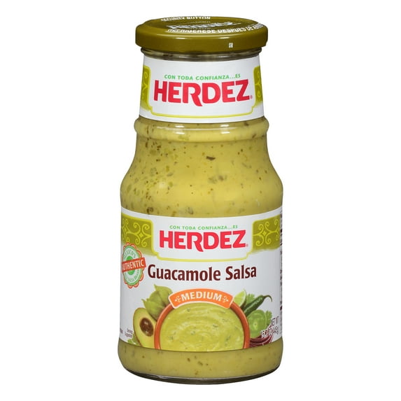 Herdez Salsa Guacamole Medium 15.7 oz (Pack Of 12)