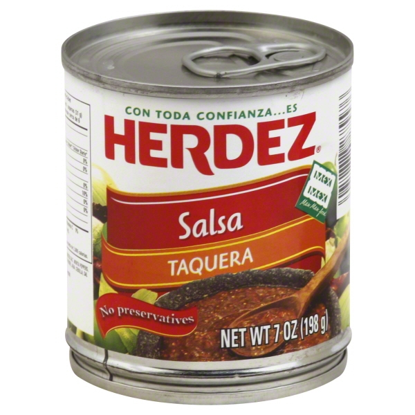 Herdez Taquera Salsa 7 oz. Can