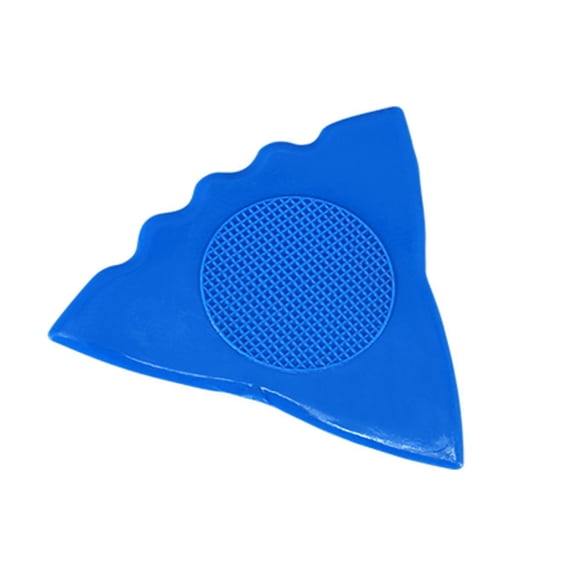 Herdim Nylon Pick, 3-In-1 Style, Thick Blue, 12 Pack