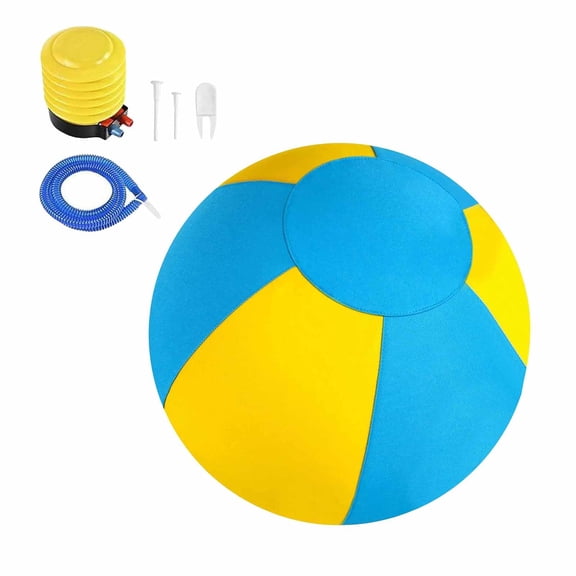 Herding Ball for Dogs 17.7 Inch - Heavy Duty Jumbo Ball for Large Breeds Anti-Burst Interactive Dog Toy for Australian Shepherds Border Collies Outdoor Play & Training