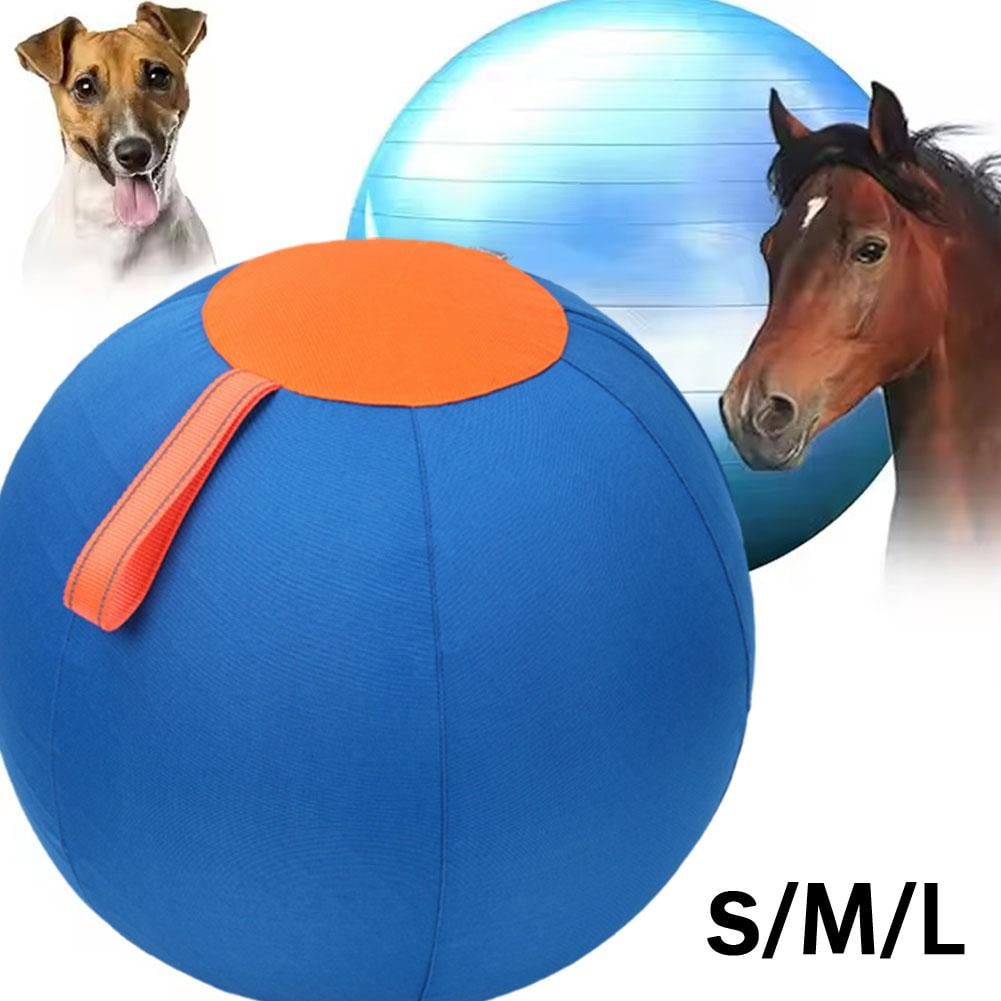 Herding Ball for Dogs, Herding Ball for Australian Shepherd, Horse Ball, Jolly Ball for Horses, Large Dog Balls, Horse Toys for Horses Stall, Horse Balls for Play Hearding Ball, Size M
