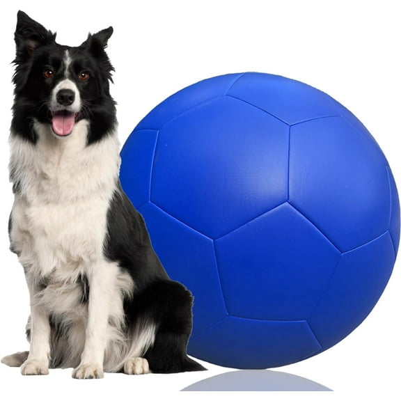 Herding Ball for Dogs, PU 20" Dog Collie Herding Ball for Australian Shepherd, Border Collies | Herding Dog Toys Large for Gifts X Large (Fit for 40-60 IB)