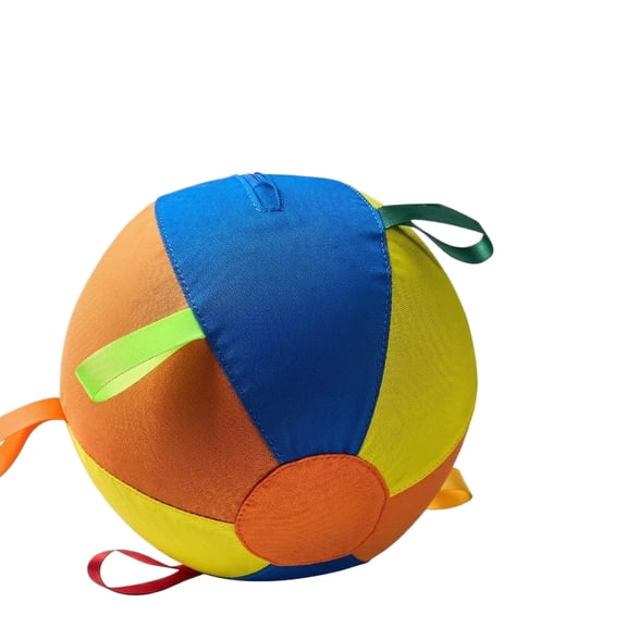 Herding Ball for Dogs Large Interactive Dog Exercise Ball Giant Inflatable Pet Bounce Toys for Outdoor Play Multi Color for Large Breeds