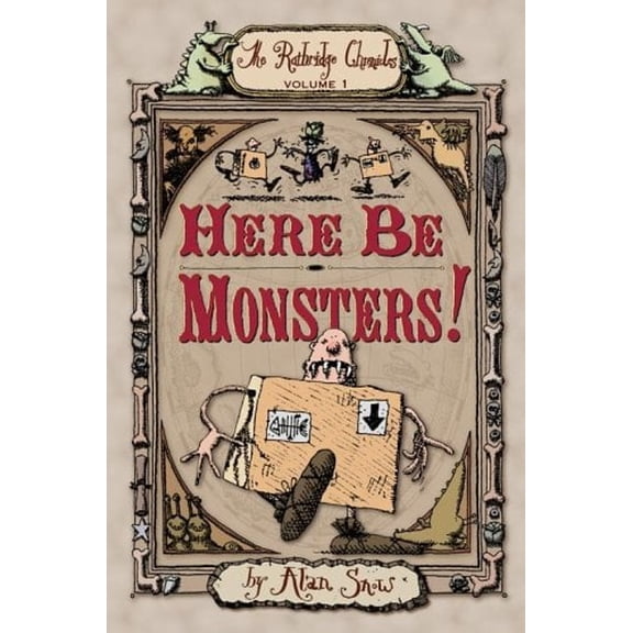 Pre-Owned Here Be Monsters! (Hardcover) 0689870477 9780689870477
