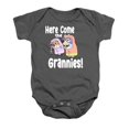 thumbnail image 1 of Here Come The Grannies Bingo Bluey Granny Baby Onesie Cool Bluey T-Shirt, Gift For Him, Bluey Design Cute Baby Onesie, BABY BODYSUIT LAT 4424, 1 of 3