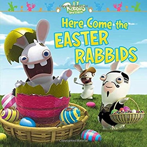 Pre-Owned Here Come the Easter Rabbids (Rabbids Invasion) (Paperback) 148145255X 9781481452557