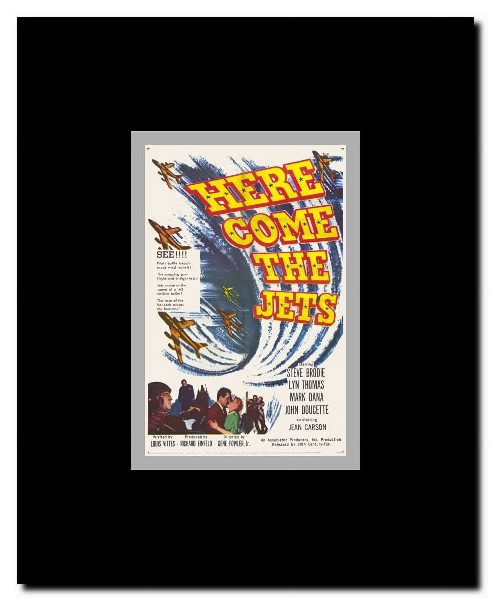 Here Come the Jets Framed Movie Poster