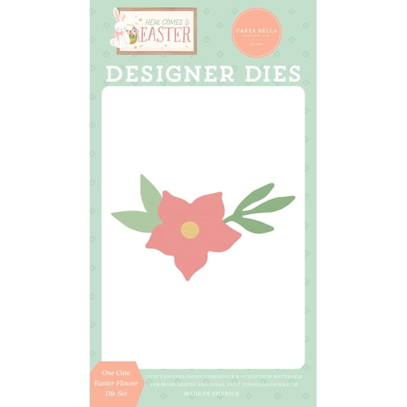 Here Comes Easter: One Cute Easter Flower Small Die Set