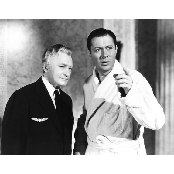 Here Comes Mr. Jordan From Left: Claude Rains Robert Montgomery 1941 Photo Print (14 x 11)