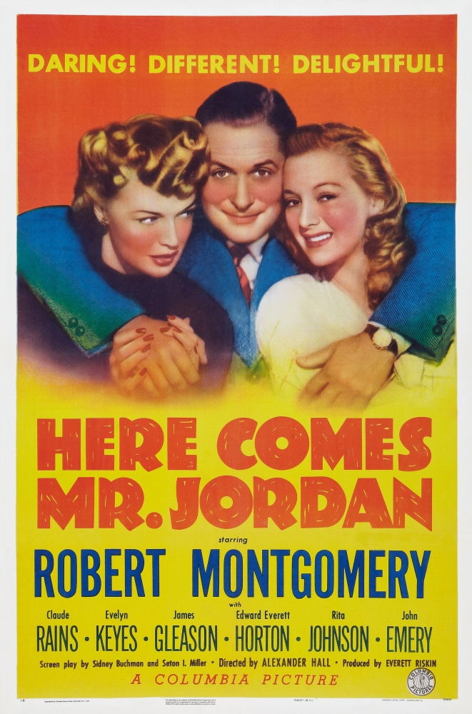 Here Comes Mr Jordan U Canvas Art - (24 x 36)