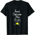 thumbnail image 1 of Here Comes The Sun - Positive Energy Summer T-Shirt, 1 of 3