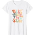 thumbnail image 1 of Here Comes The Sun Summer Beach T-Shirt, 1 of 3