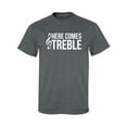 thumbnail image 1 of Here Comes Treble Adult Short Sleeve T-shirt, 1 of 4