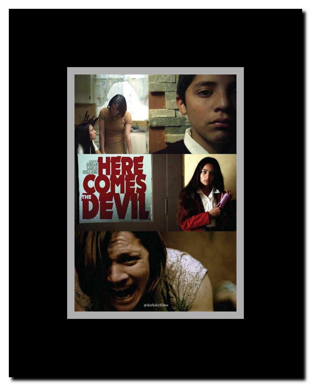 Here Comes the Devil Framed Movie Poster
