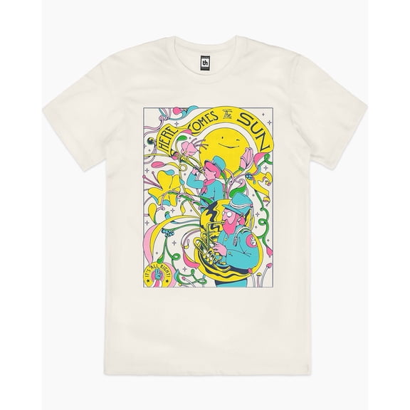 Here Comes the Sun T-Shirt Australia Online colour_natural