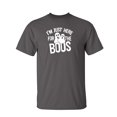 thumbnail image 1 of Here For Boos Sarcastic Humor Graphic Novelty Super Soft Ring Spun Funny T Shirt, 1 of 3